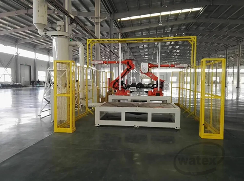 Robot water jet cutter machine for metal stone foam plastic carbon fiber cutting water jet cutting pure water cutting system cnc