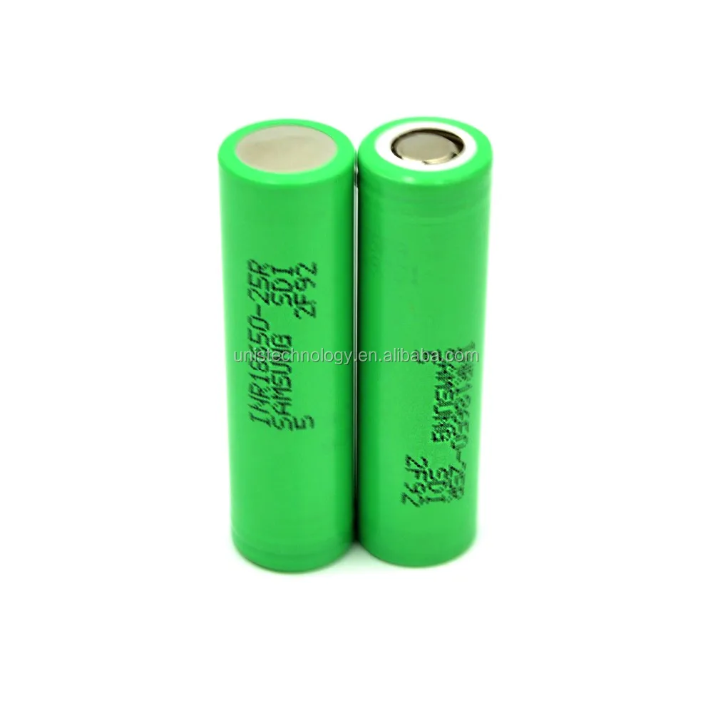 Genuine INR18650-25R 2500mAh 3.6v 20A Discharge Inr 18650 25r Power Tools Battery