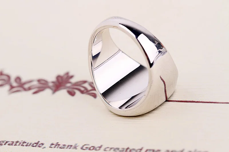 
Simple Cheap Real Gold Plated Ring Design Black Oil Drop Men Ring Jewelry without Gemstones 