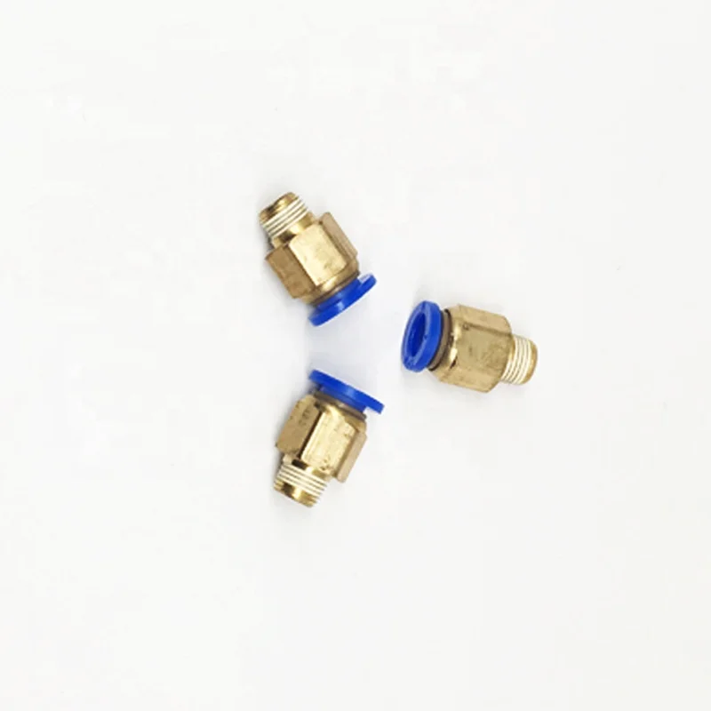 Quick connection accessories PU connector straight plastic pipe pneumatic accessories