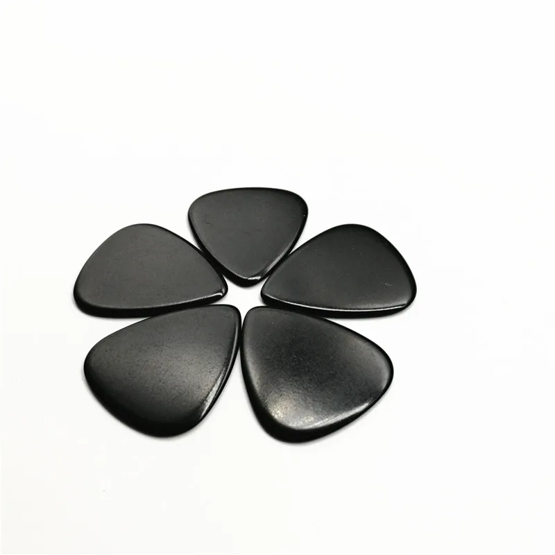 Black Celluloid Guitar Picks Plastic Good Quality Popular Usage Pure Solid Guitar Pick Making Machine 60 Pcs Guitar Picks 500pcs