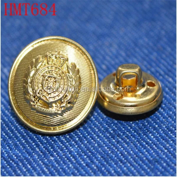 
metal sewing military button for clothes 