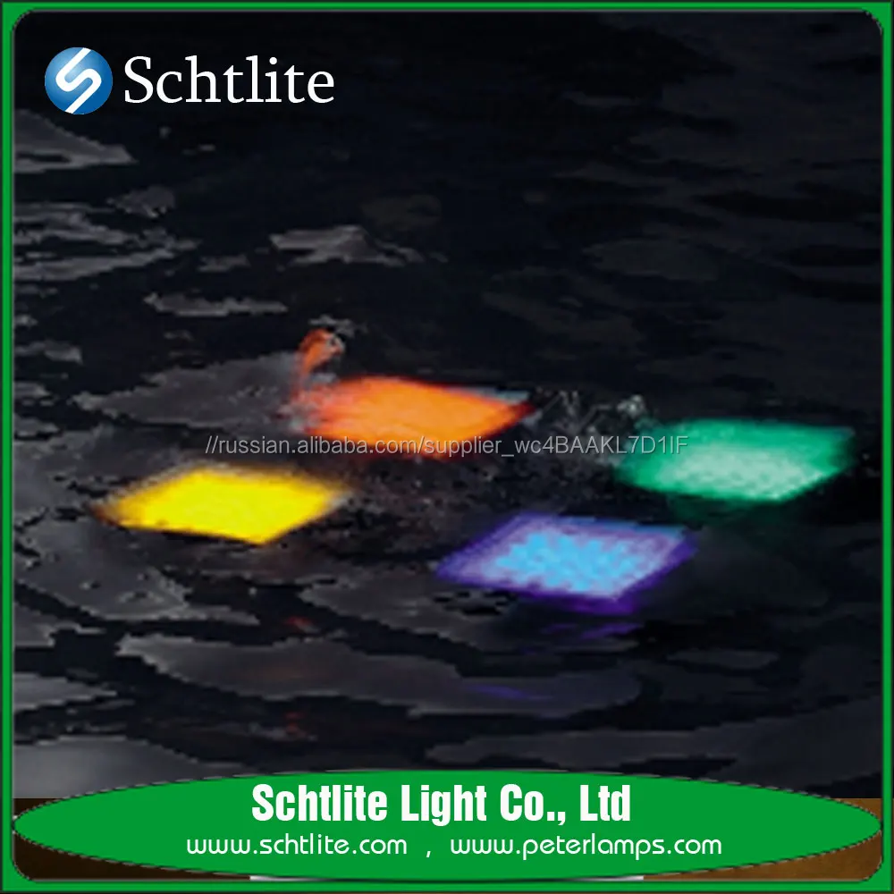 КАМЕНЬ.O IP68 теплый белый синий красный зеленый амбар 12 В LED света кирпича