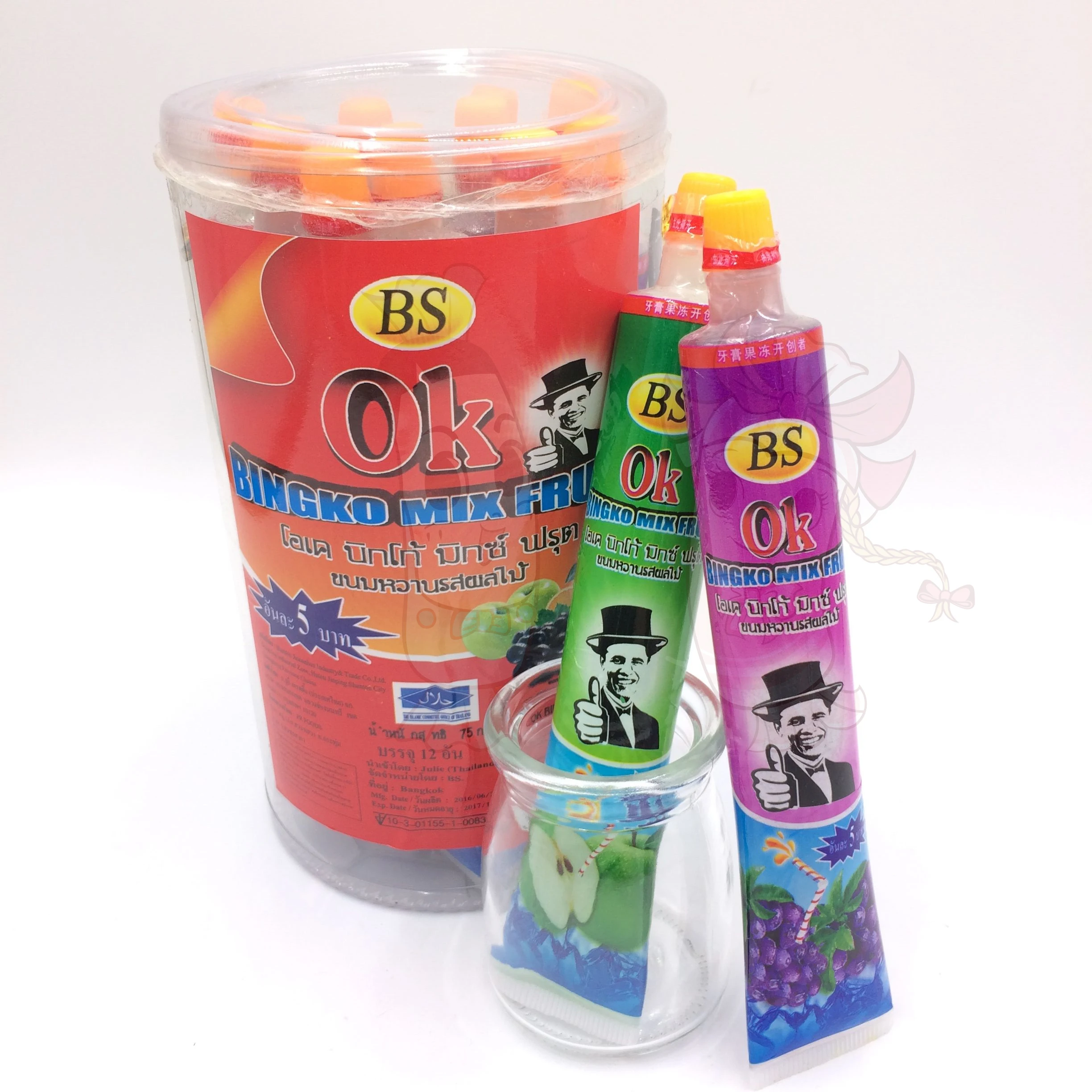 Милая бутылка для зубной пасты, жидкое фруктовое желе в тюбике