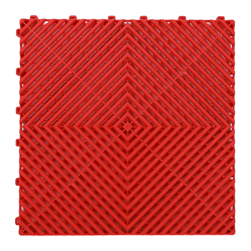 Indoor hydrophobic modular interlock parking area flooring