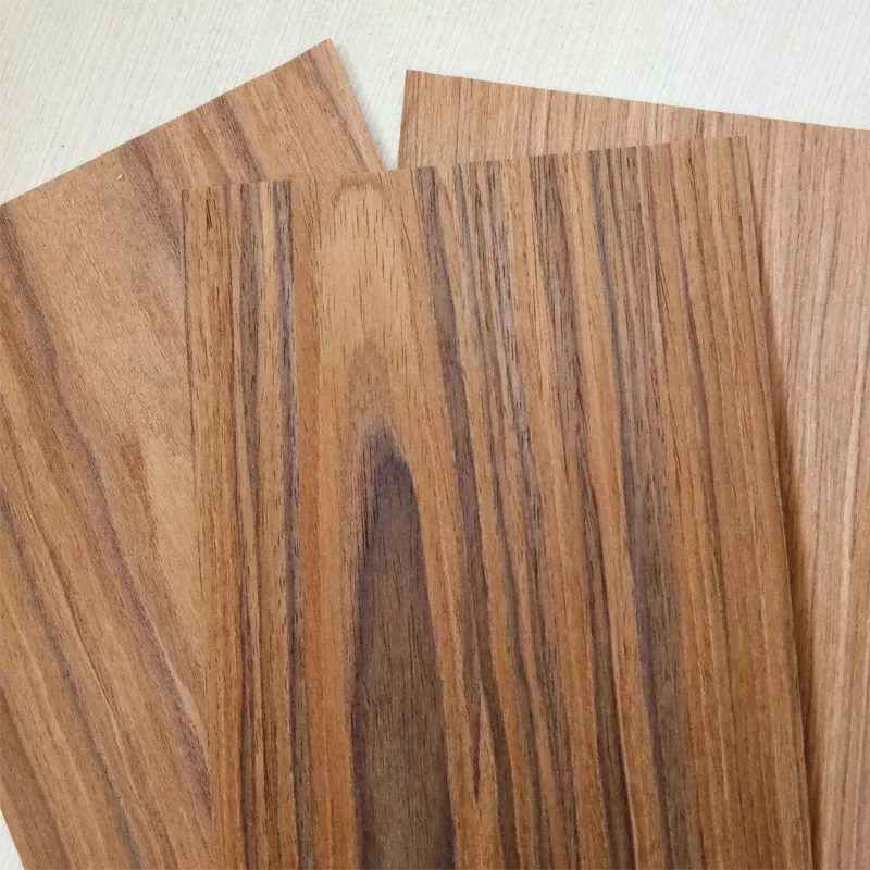 Plywood decorative veneers engineered wood veneers furniture hot sale african rosewood  veneer