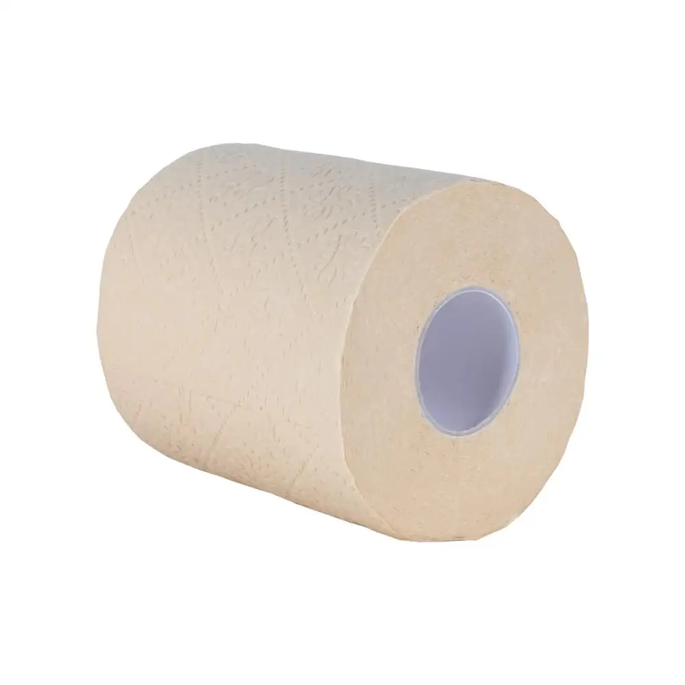 4Ply Bamboo Bathroom Tissue Equipment Embossed Toilet Paper