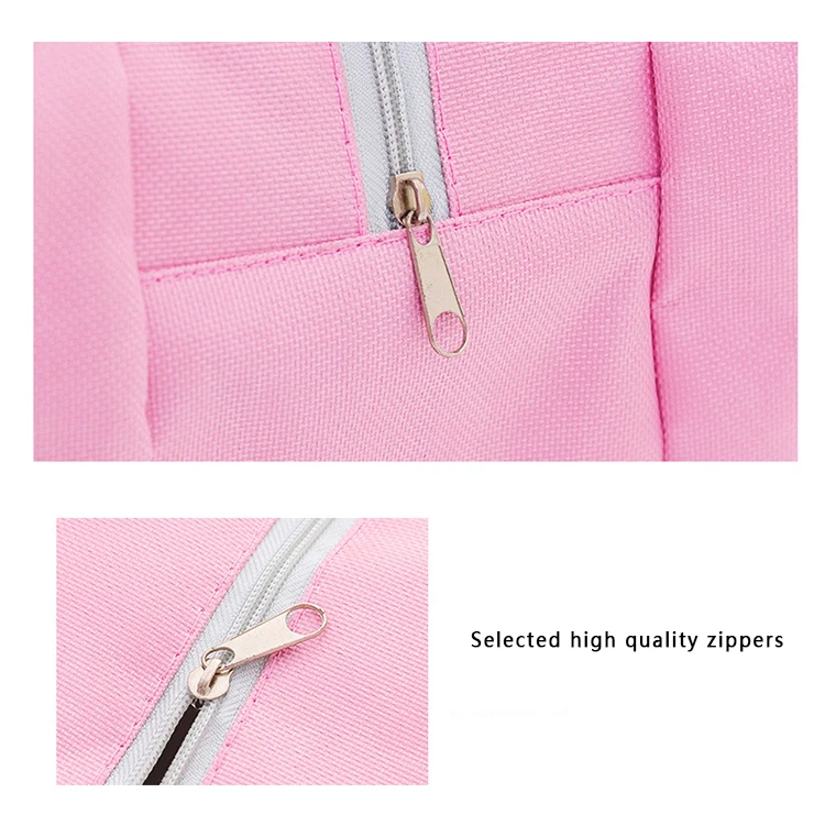 Reusable Thermal Insulation school Lunch Tote Cooler Bag for Kids Students