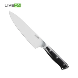 Super Sharp Solid  Steel Family Use Chef Knife 8 inch Kitchen Knife for Multiple Food Cutting