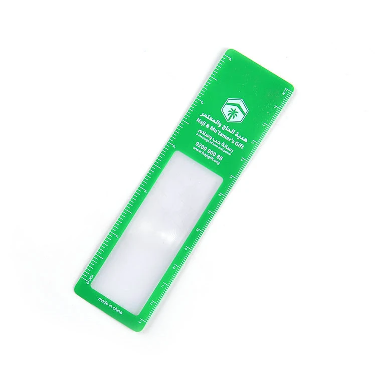 2019 Newest Magnifier Ruler Business Card Magnifier Credit Card Pocket Size Magnifying Glass