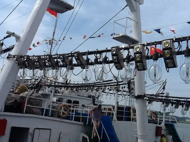 3000W metal halide lamps fishing light On boat flood lamp luring fishes at night