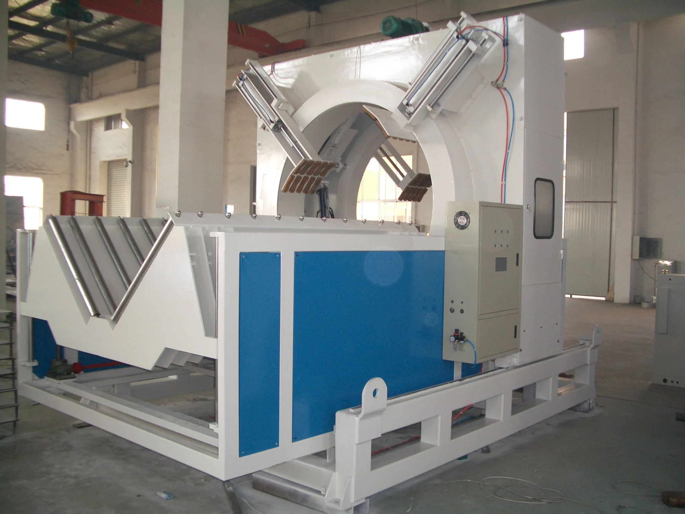 Машина для резки ПВХ, PE, PP, PPR пластиковых труб