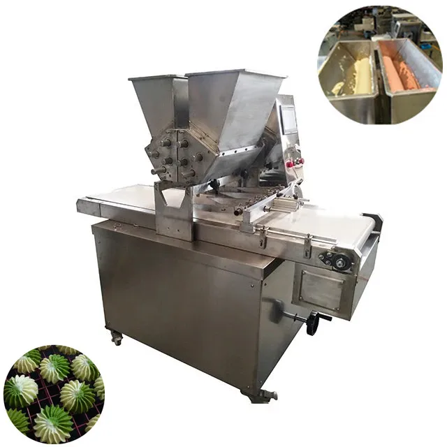 Biscuit Production Line soft hard cracker double-color cookie machine