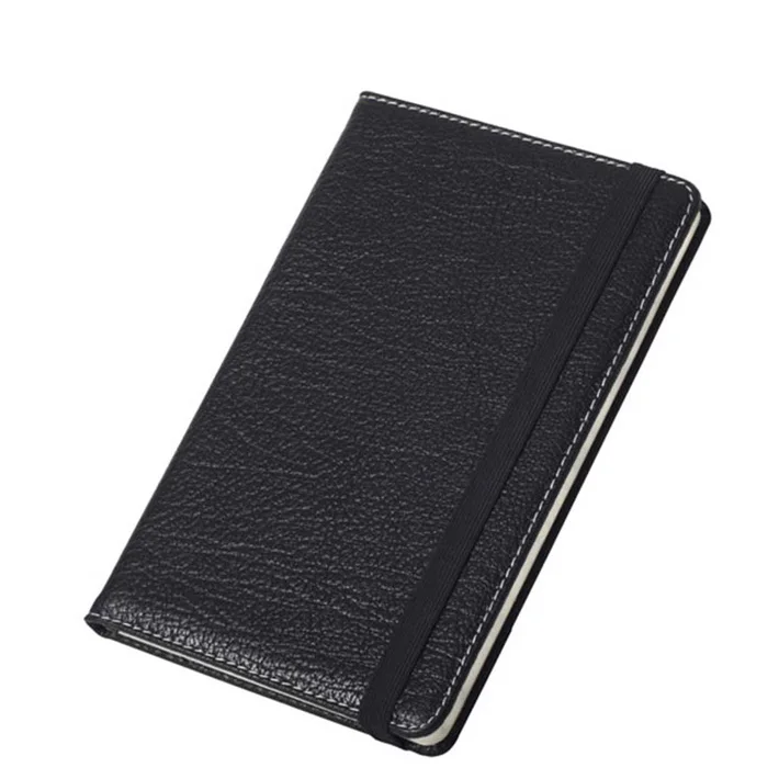 Custom leather PU planner notebook with pen sets manufacturer