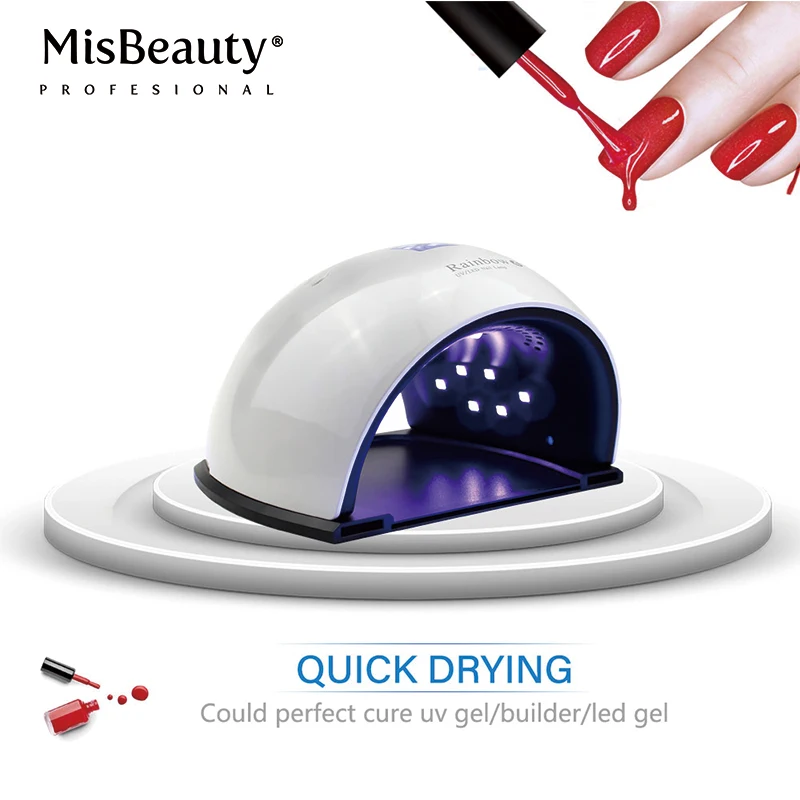 Wow! Breaking News! Up to 119 girls are finding this Rainbow 4 2018 the latest style 48w for feet use on Nail Salons