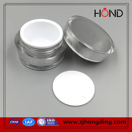 wholesale acrylic jar wine red 5g cone round cosmetic acrylic jar sleeping spray jars