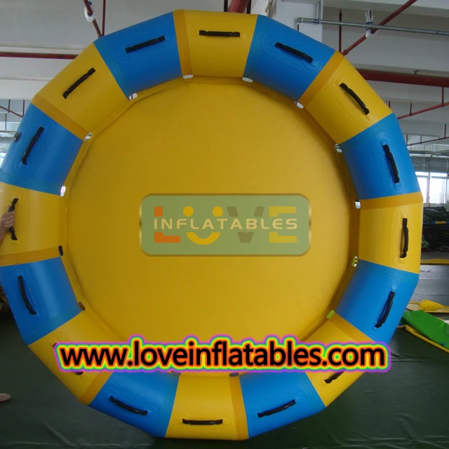 Water Ski Boat For Water Play Equipment / Towable Inflatable Rolling Donut