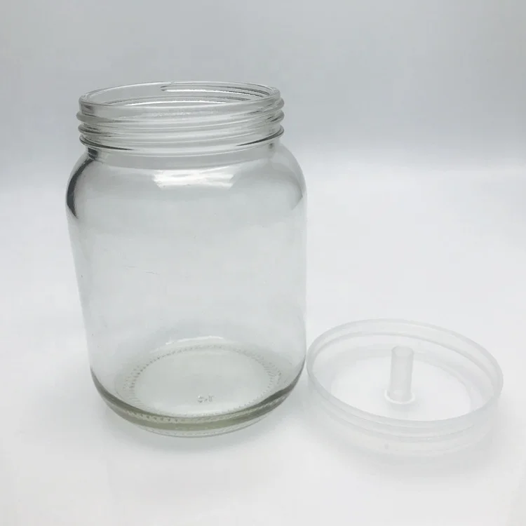 Cleap Greenhouse equipments empty 450ml phalaenopsis orchid flasks seedling for sale