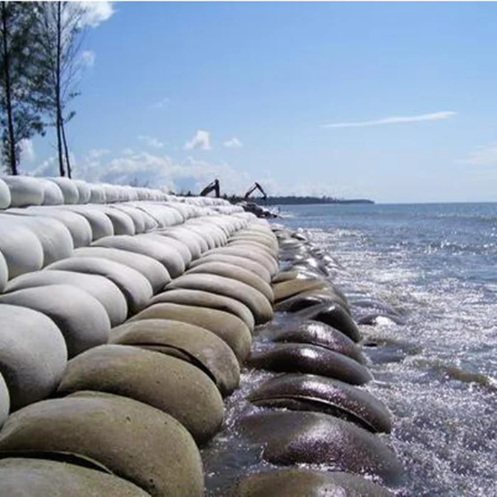 Hydraulic construction nonwoven geotextile geobag for shore lines