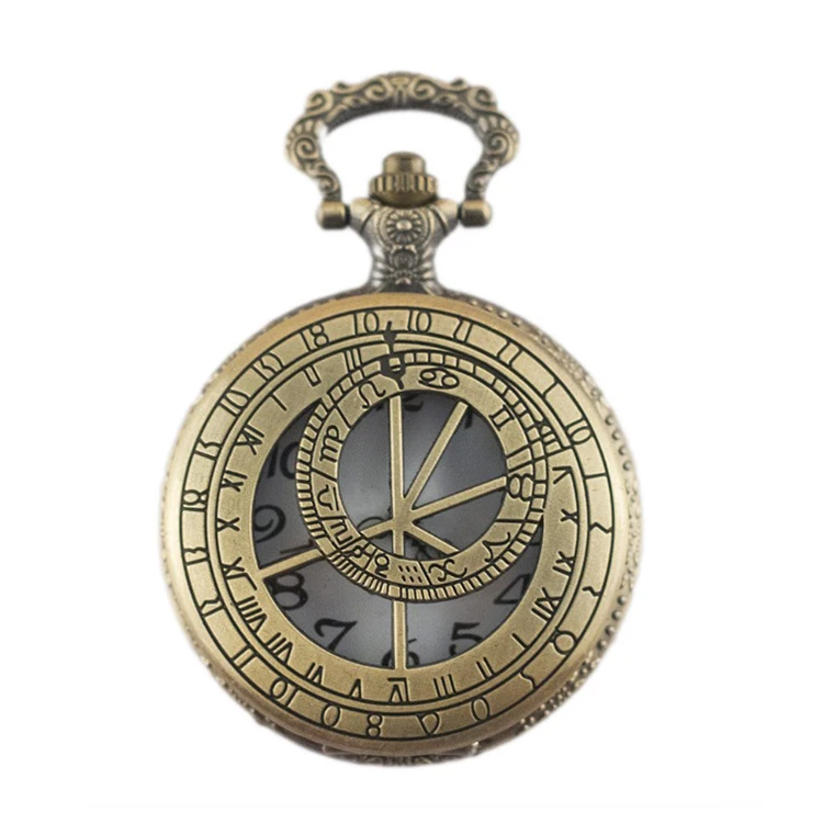 Мужские и женские часы в ретро стиле с римским циферблатом, кварцевые карманные часы с цепочкой, оптовая продажа