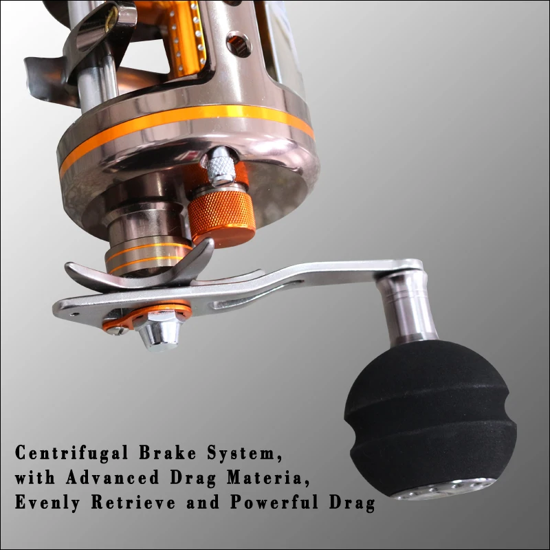 9BB New 18kg drag power Baitcasting reel