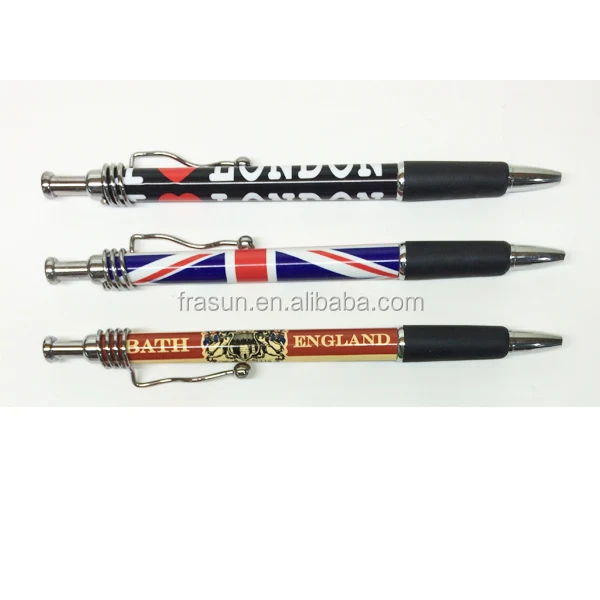 United Kingdom Britain souvenir advertising ball pen, I love london pen