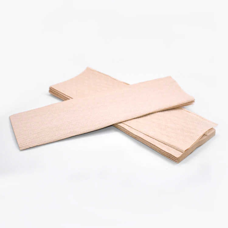 100% Virgin Pulp Tissue Paper Natural 2 Ply Pattern Printed Toilet Paper Custom Embossing Fold Hand Paper Towel