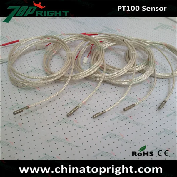 3 мм диаметр Зонда Китайский Pt100 Датчик Температуры для UM2 3D принтер