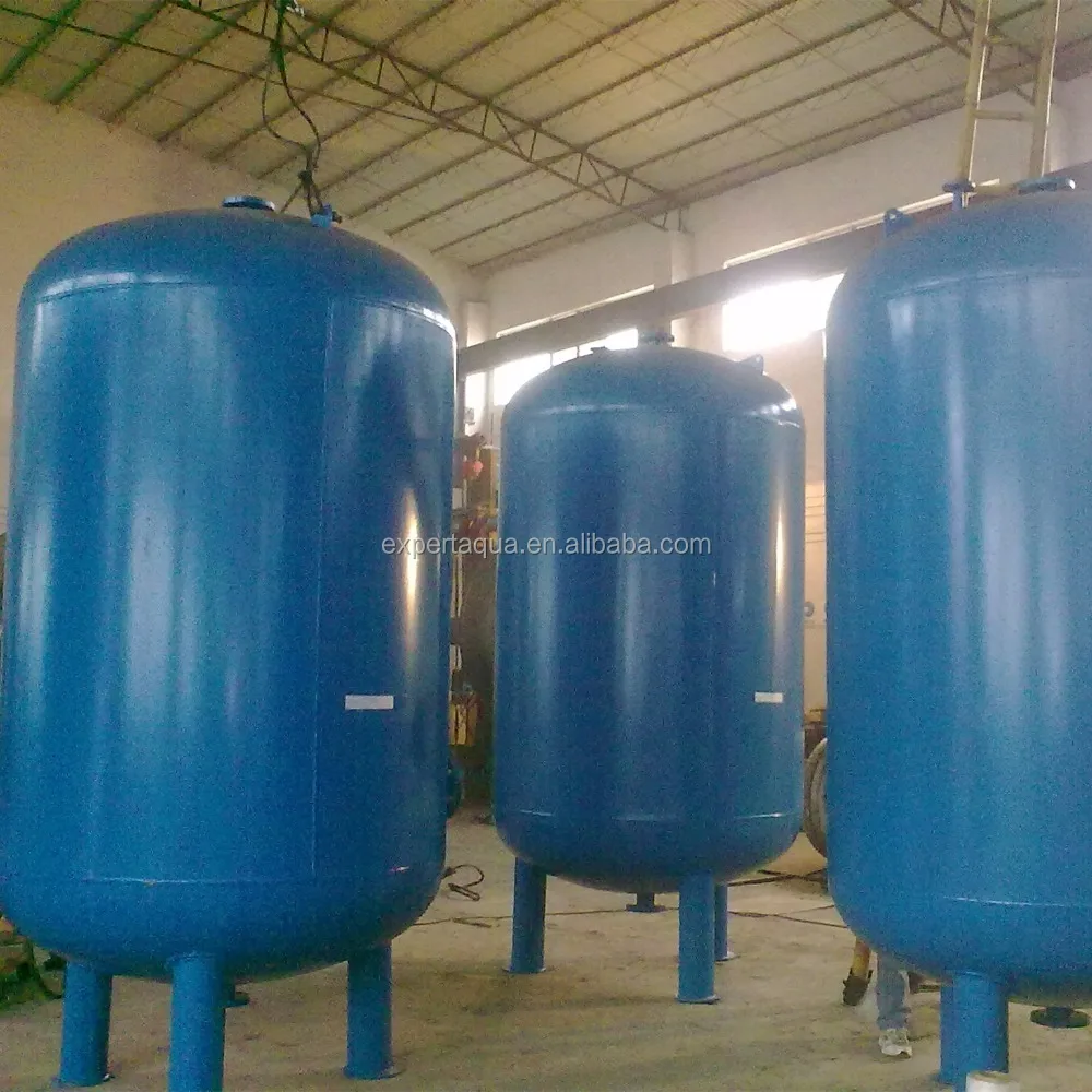 food grade rubber lined carbon steel pressure sand filter