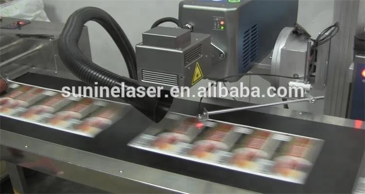 
plastic bottle co2 laser marking batch date coding machine 