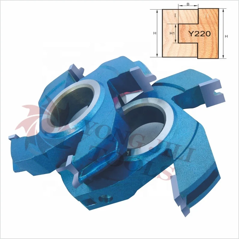 sanhomt Froming Cutter Combinationjointer Cutter Y220 for Vertical Axis Machines Can OEM Tools Woodworking Machinery Part