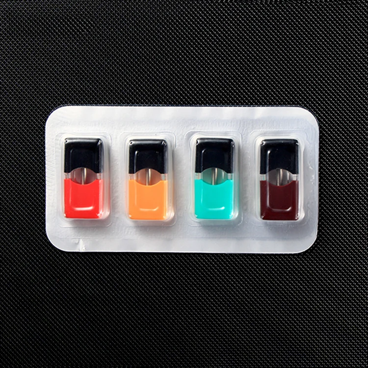 
No leaking OEM/ODM Original COCO 0.7/1.0ML Cotton Coil pods 100% Compatible for JUULfully empty cartridge 