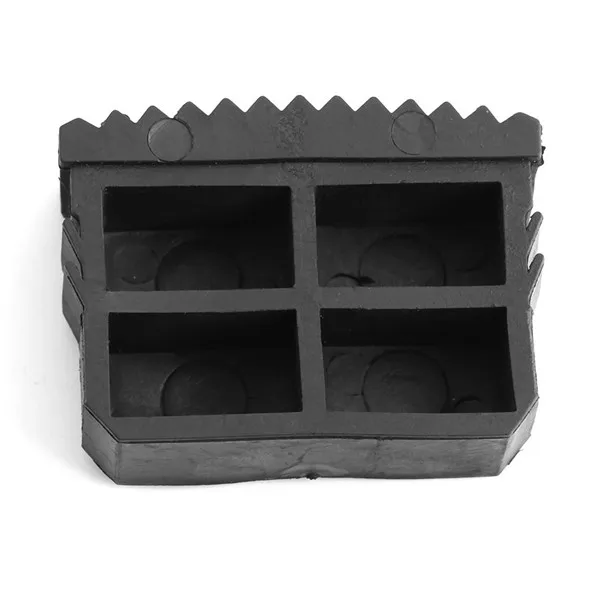 
2Pcs/Pair Rubber Non Slip Replacement Step Ladder Feet Foot Mat Cushion Sole Black 