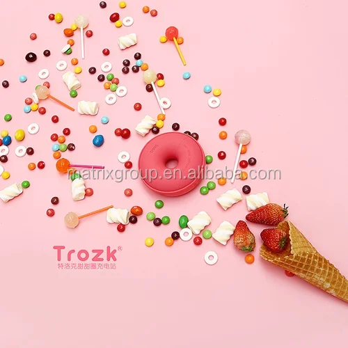 
Trozk Donut Quick Charging Station with Type C Port 