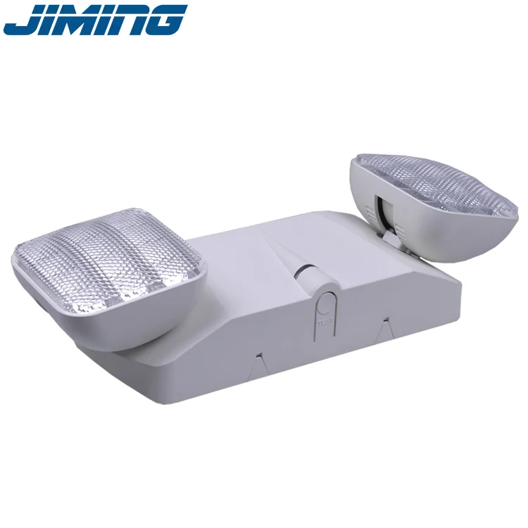 Made by JIMING Twin Spot LED Rechargeable Emergency Light emergency light dp led rechargeable emergency light