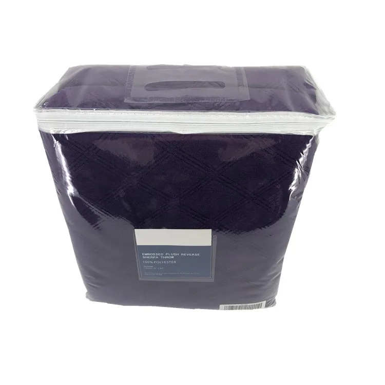 queen size sherpa fleece blanket double-sided velvet tv blanket