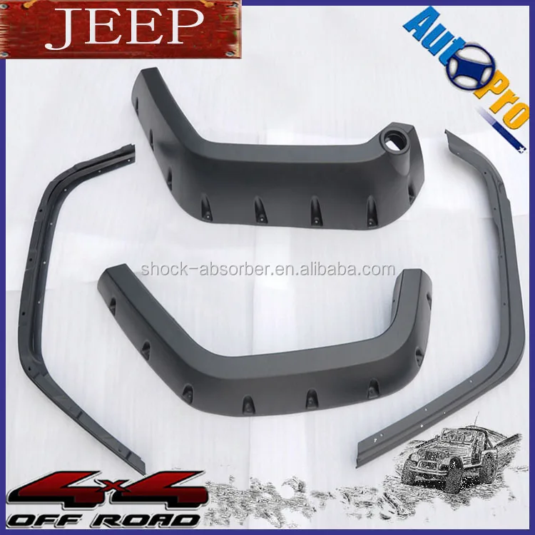 
Off Road wheel arch fender flares 4x4 JEEPs WRANGLERs jk fender flares 