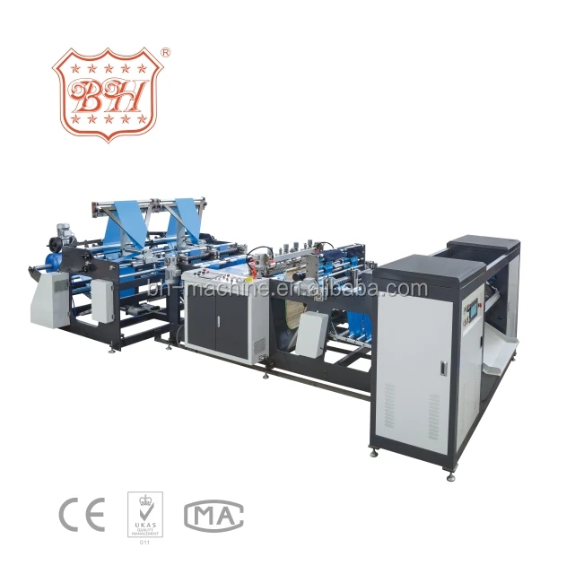 High Speed Colonial Bag Trash Bag Making Machine