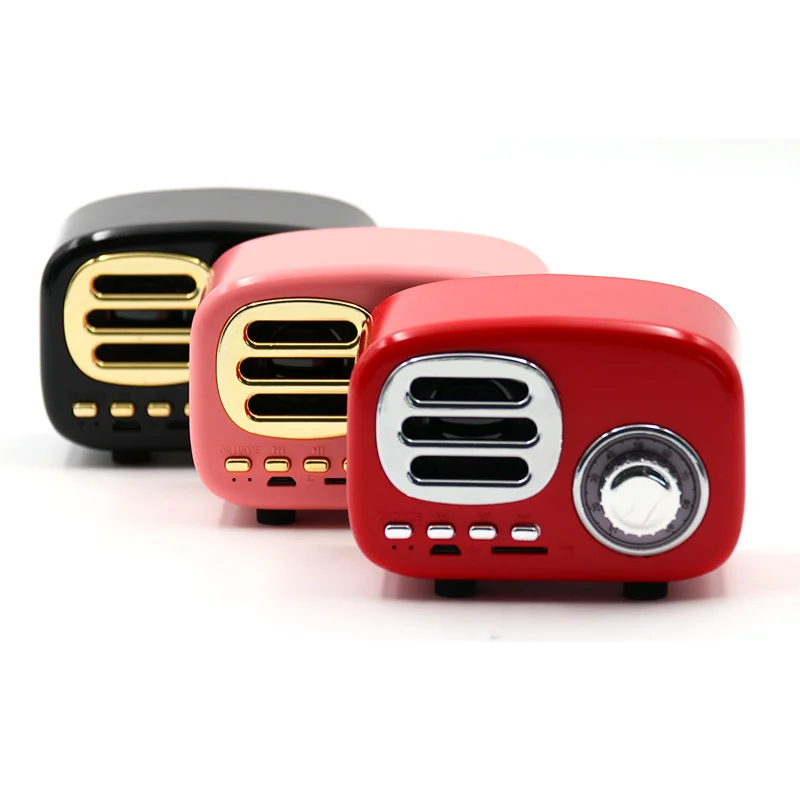 
outdoor rechargeable bt portable speaker Wireless mini stereo speaker with fm radio 