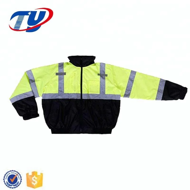 Customized high visibility motorcycle jacket
