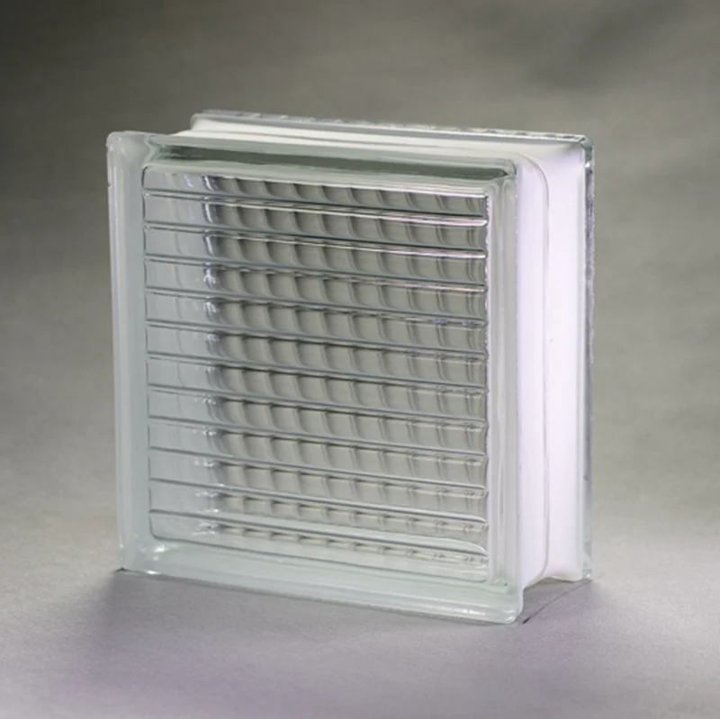 Дешевый стеклянный блок с отверстием