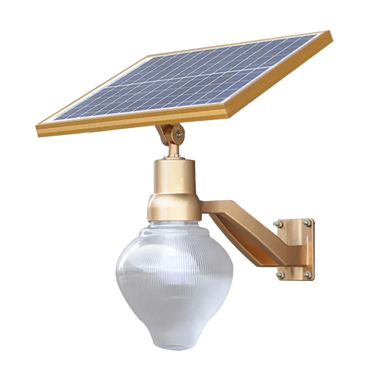 OEM solar led garden light outdoor landscape led street lighting with sensor, Solar battery with MSDS certificate