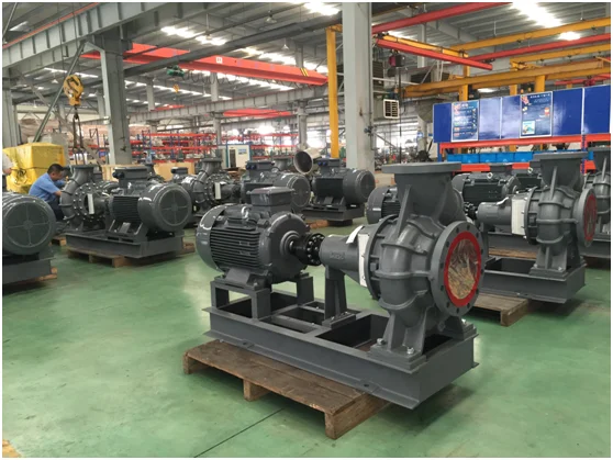 GHS turbine irrigation pump and cooling water pump