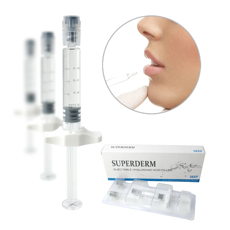 
Super quality 2ML 24mg/ml HA dermal filler Lip Injection filler Hyaluronic acid 