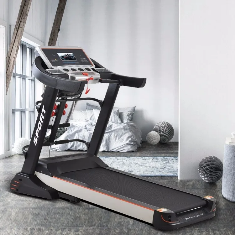 Whole sales price fitness equipment 2.0 DC motor motorized Home use treadmill