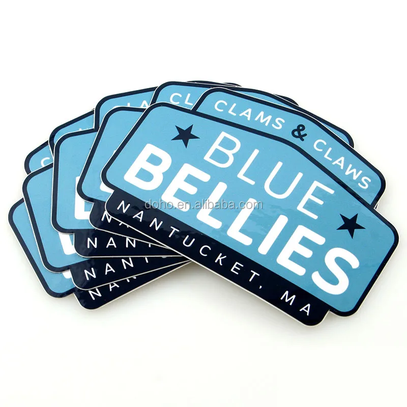 12 years experience Die Cut Logo Custom Stickers&UV Protection Vinyl Stickers