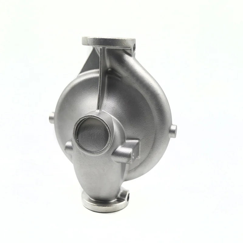 OEM customized stainlsee steel lost wax casting water pump housing parts