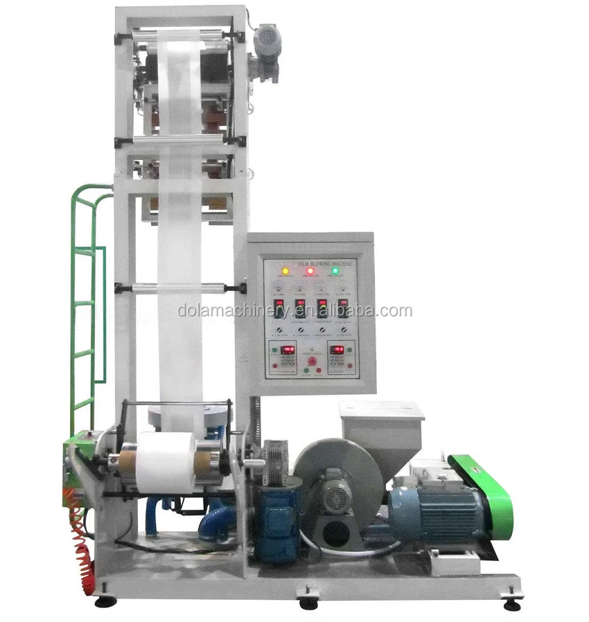Small Lab Plastic Polythene Film Blowing Machine