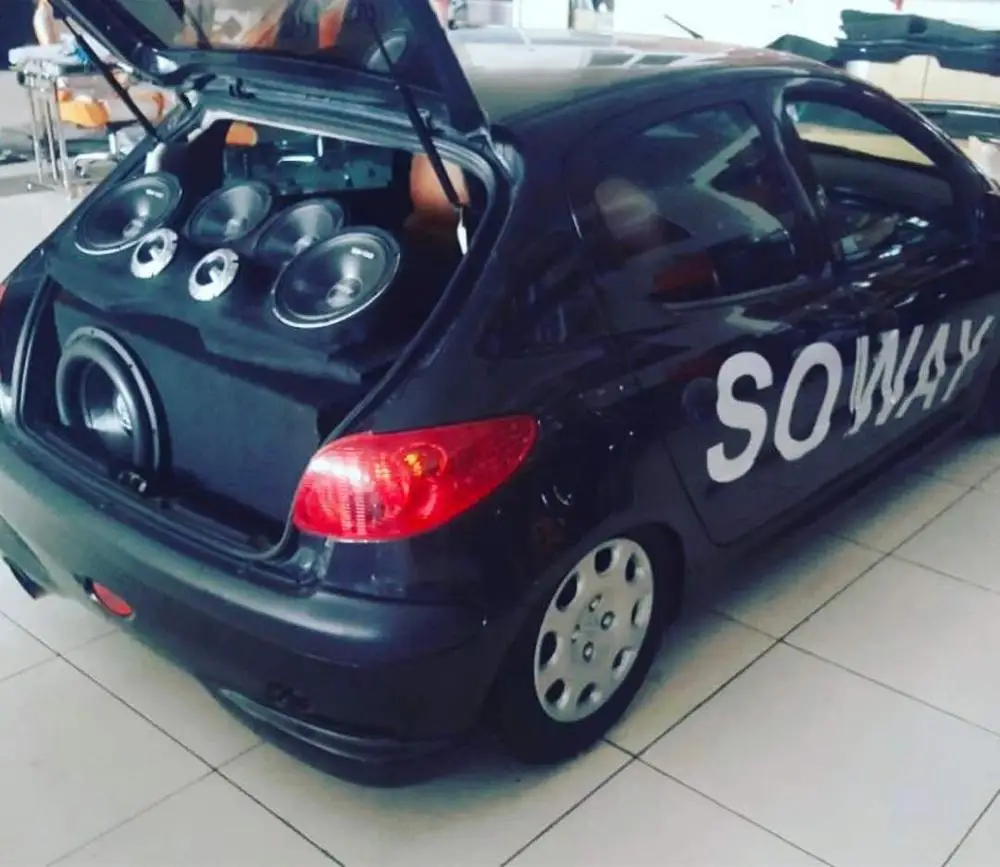 Сабвуфер soway для соревнований, 12 дюймов, 2000 Вт, три магнита, SW12-08GR, автомобильные сабвуферы