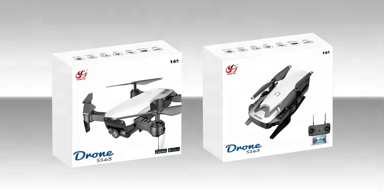 Toysky S163 Upgrade Optical flow Drone FPV Selfie Foldable RC Dron con camera hd 1080p wide angle for Selfie VS X12 E58